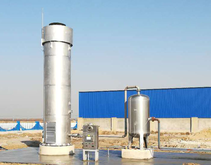 封閉式沼氣火炬 500方